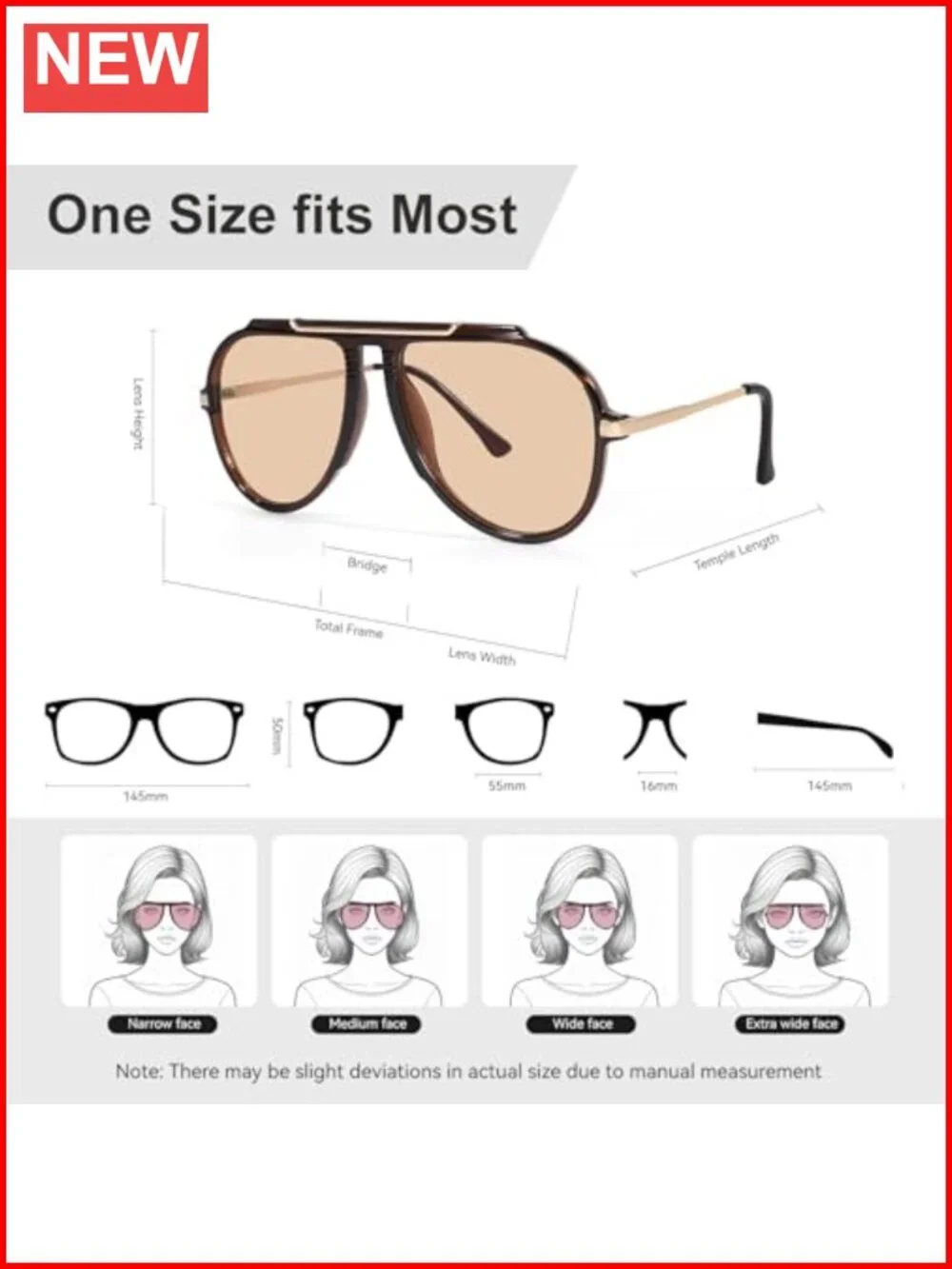 Oversized Aviator Sunglasses Retro 70s Vintage Metal Shades Unisex Adults